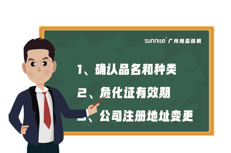 ?；C的有效期、品名、地址變更的問題
